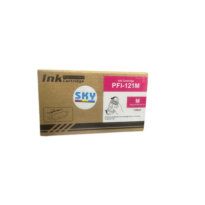 SKY PFI-121 Magenta Ink Cartridge for ImagePrograf TM-200 TM-205 TM-300 & TM-305