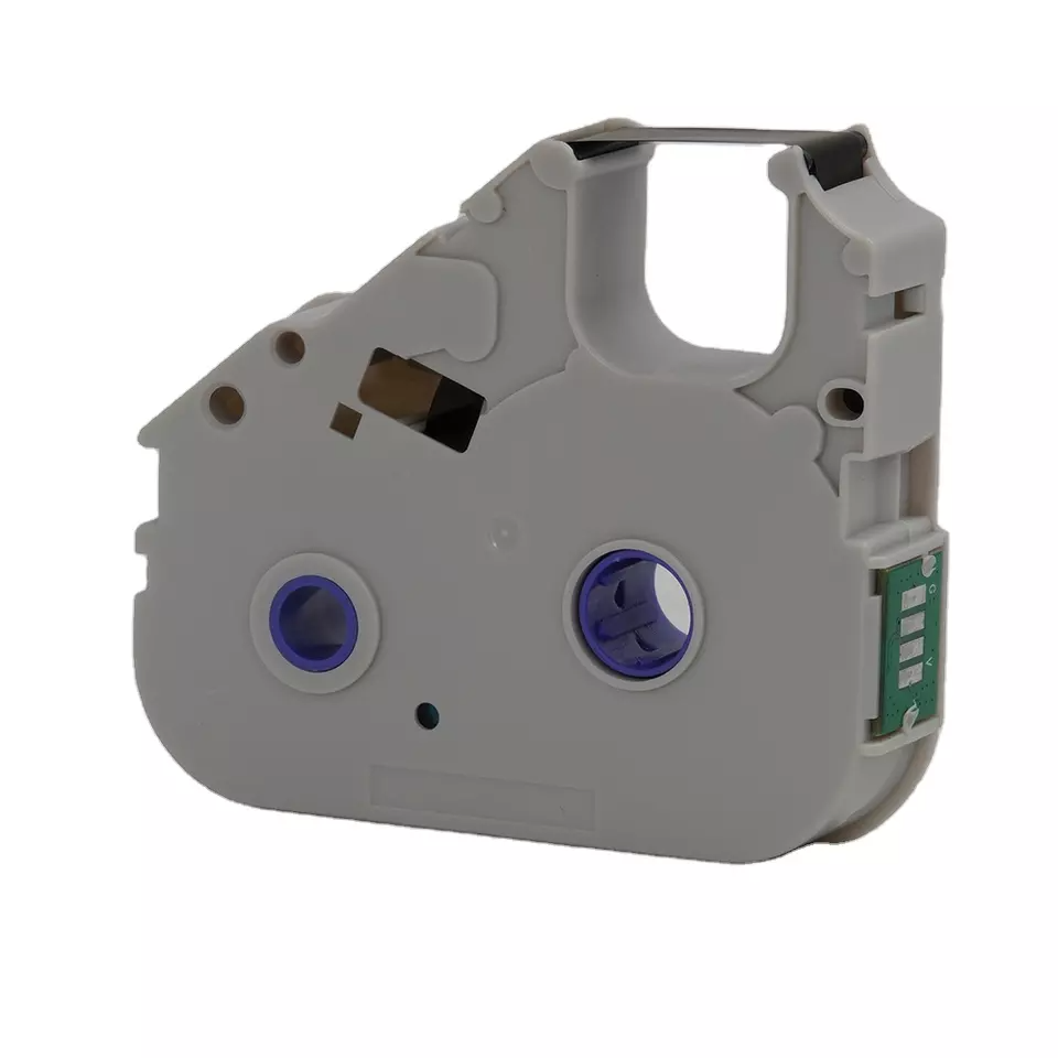 PT-10WE White ink Ribbon - Tape Maker for Cable ID Label Printer PT-10 ...