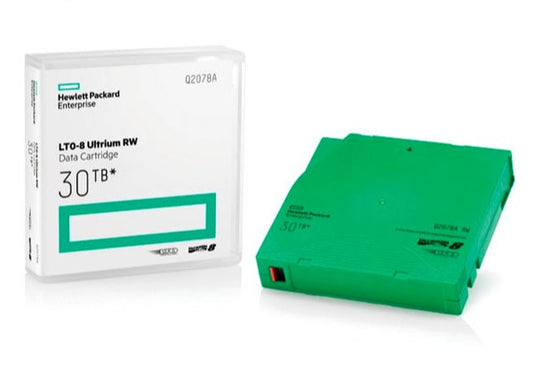 HPE Q2078A LTO-8 Ultrium 30TB RW Data Cartridge