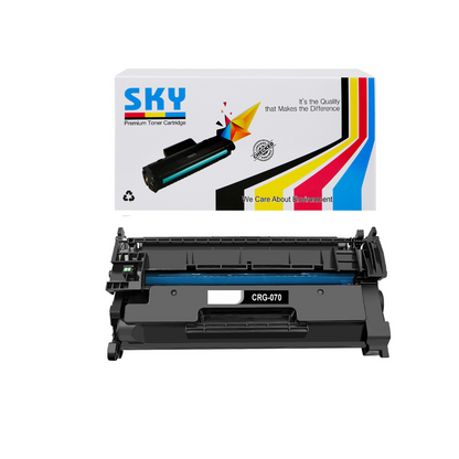 SKY CRG070 Black Toner Cartridge, Yields of 3000 Pages for MF461dw
