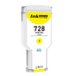 SKY Compatible 728 Yellow Plotter Ink Cartridge for HP Designjet T730 and Designjet T830 MFP