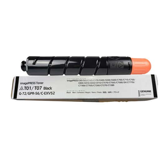 Compatible Black toner T01 T07 GPR56 NPG72 CEXV52