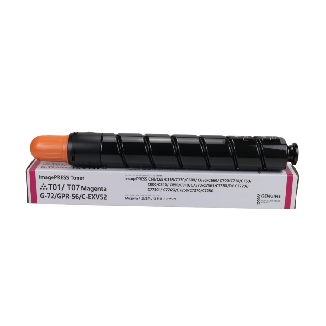 Compatible magenta toner T01 T07 GPR56 NPG72 CEXV52