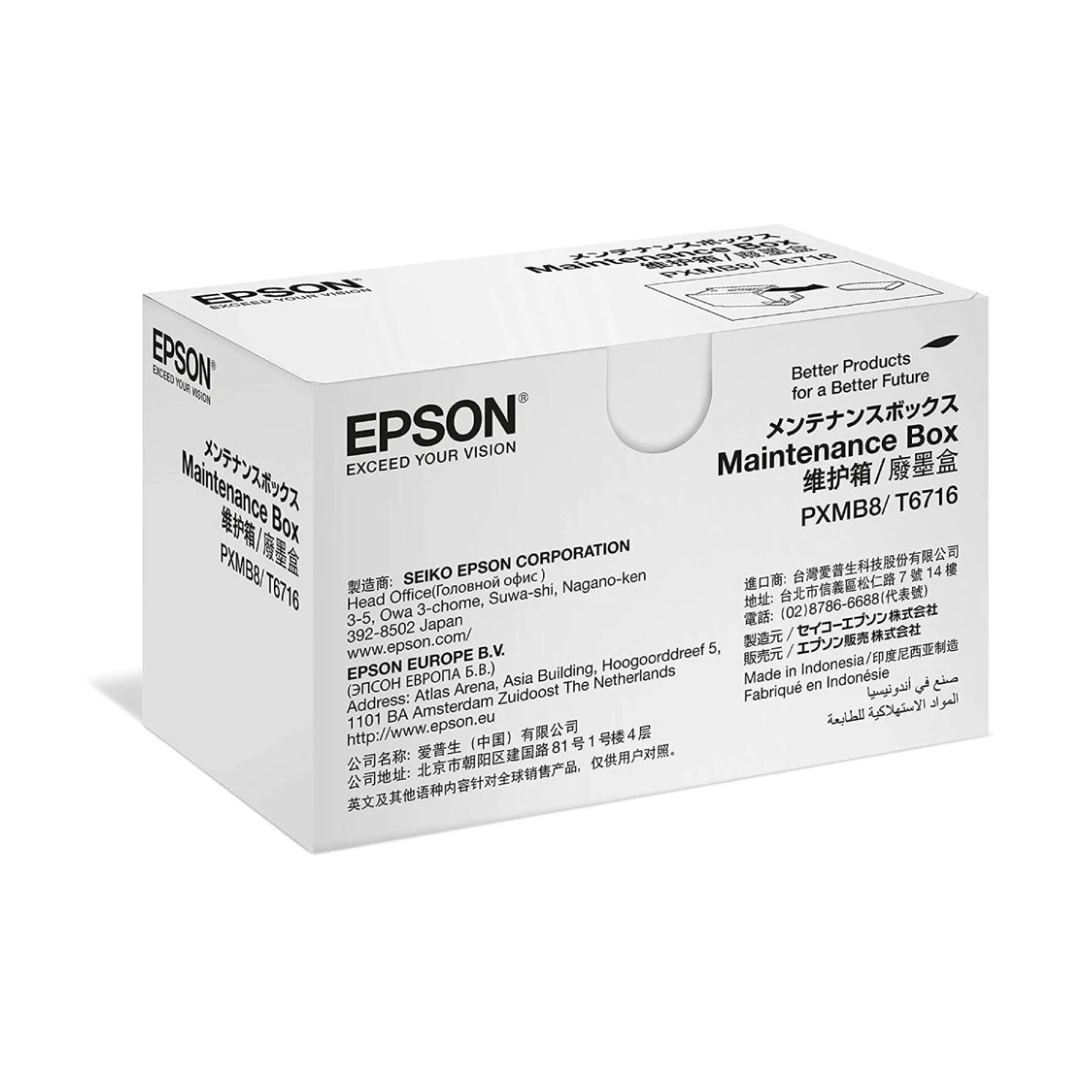 Epson C13T671600 Maintenance Box  for WorkForce Pro WF-C5210DW/C5290DW/C5710DWF/C5790DWF