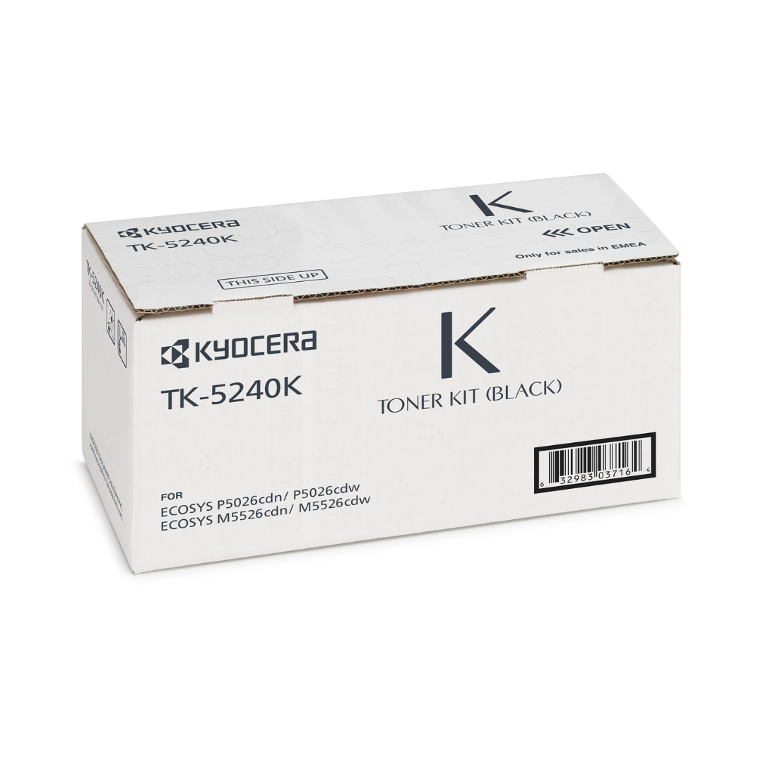 Kyocera TK-5240 Toner Cartridge for Kyocera ECOSYS M5526 and P5026