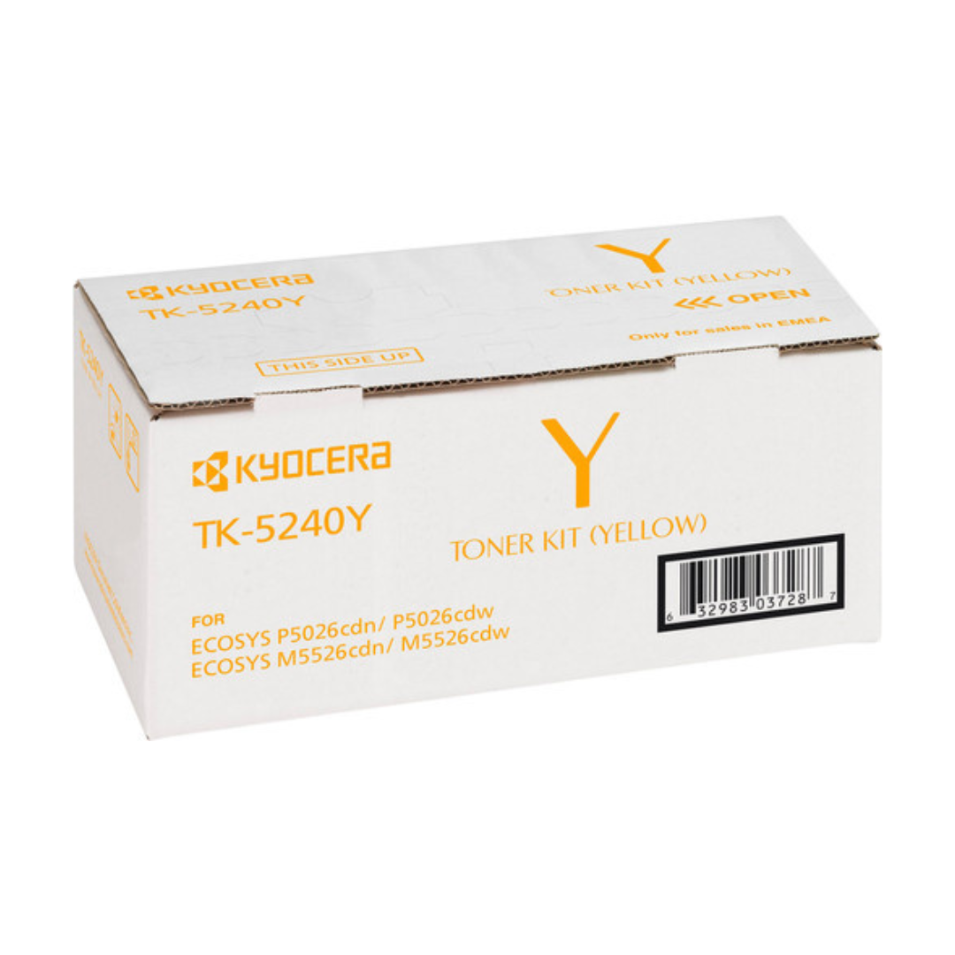 Kyocera TK-5240 Toner Cartridge for Kyocera ECOSYS M5526 and P5026