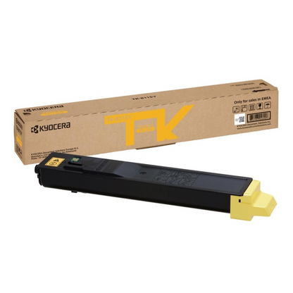 Kyocera TK-8115 4 Color Set Toner Cartridge for Kyocera ECOSYS M8124cidn and M8130cidn