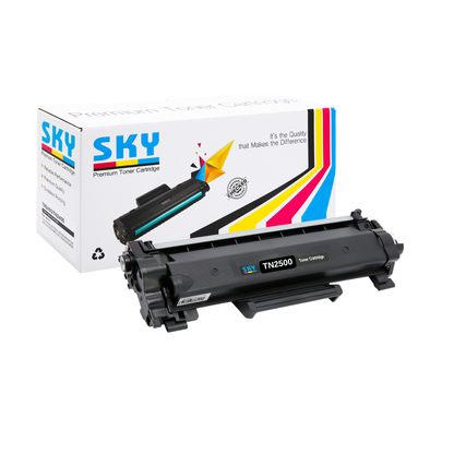 SKY TN-2500 Black Toner Cartridge 1200 Pages for HL-L2460DN DCP-L2640DW