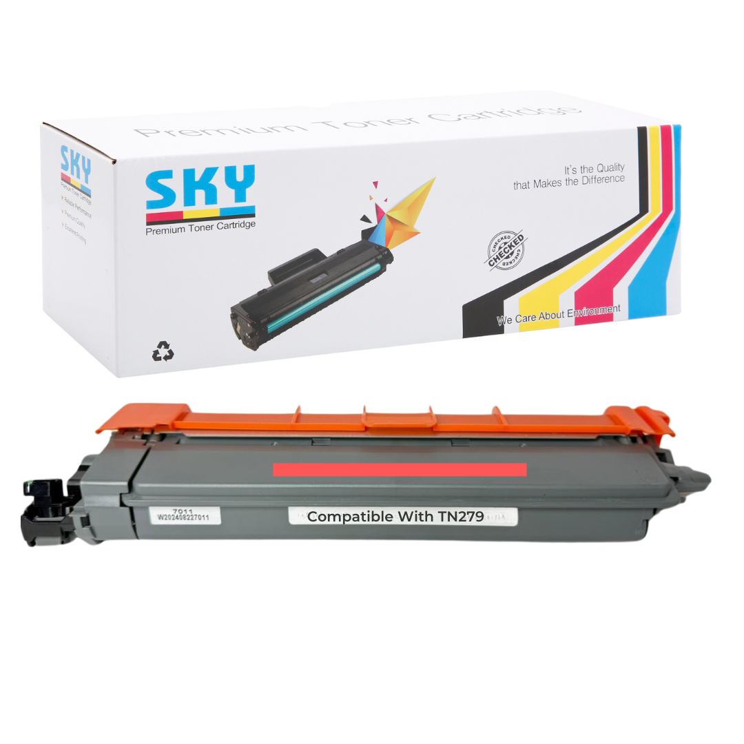 SKY TN-279  Magenta  Toner Cartridge with Chip for HL-L3280CDW, DCP-L3520CDW, DCP-L3560CDW, MFC-L3720CDW, MFC-L3760CDW