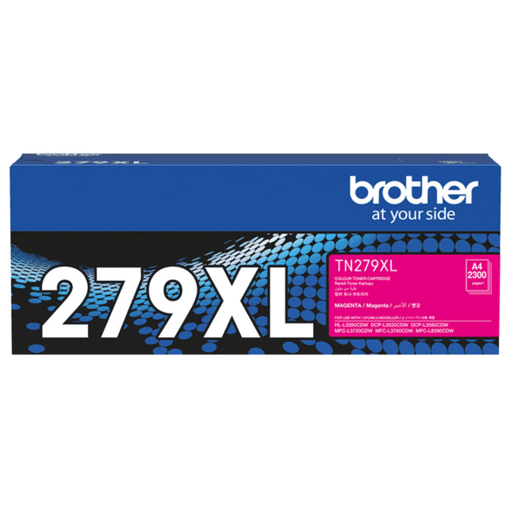 Brother TN-279XL Toner Cartridge for HL-L3280CDW, DCP-L3520CDW, DCP-L3560CDW, MFC-L3720CDW, MFC-L3760CDW