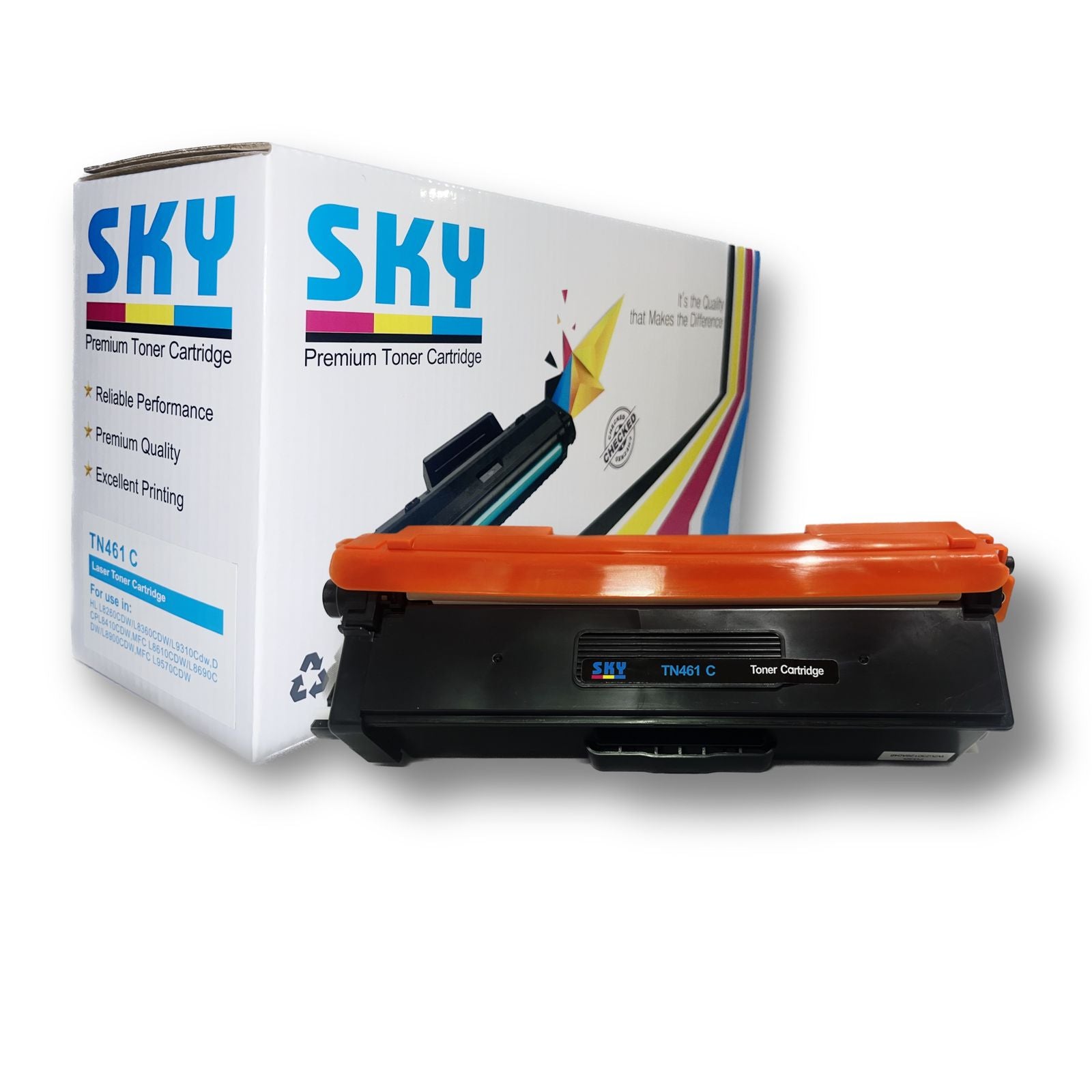 SKY TN-461 Toner Cartridge for MFC-L8690CDW L9570CDW & HL-L8360CDW