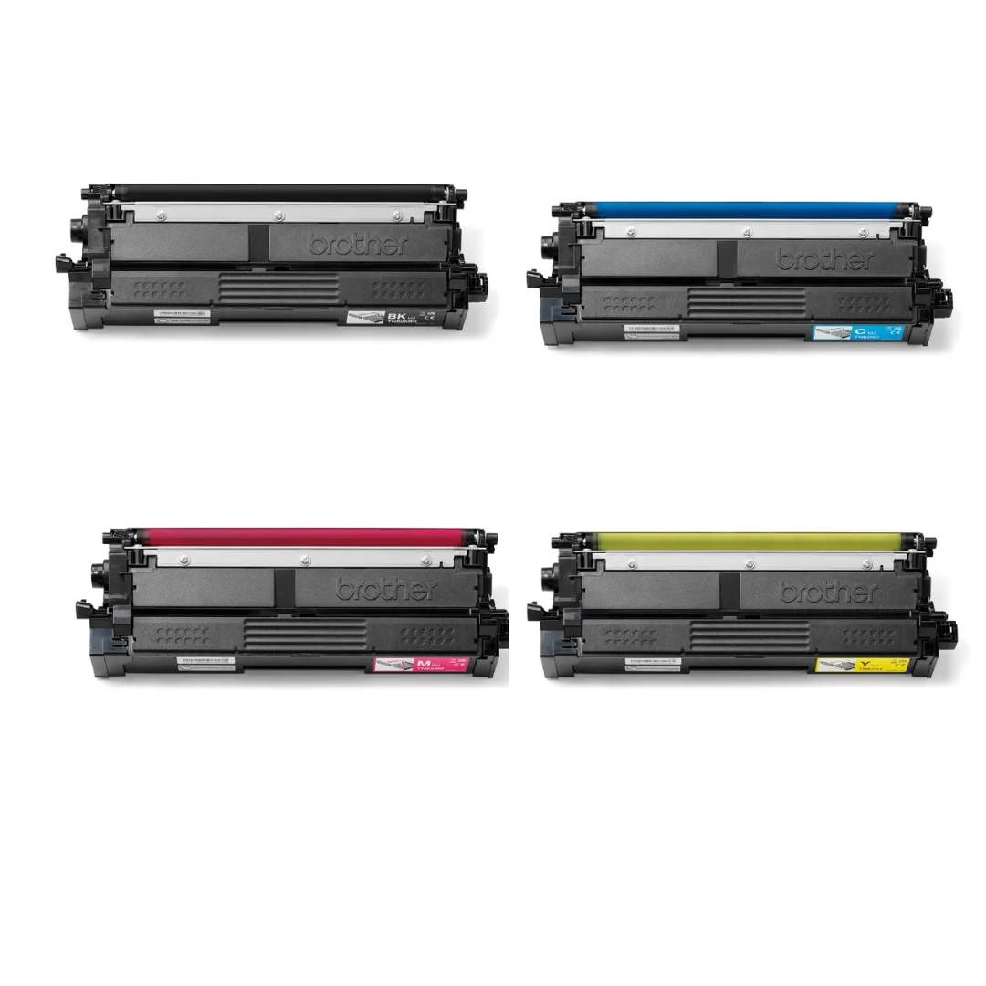 Brother TN-665 4-Color Toner Cartridge Set (BK/C/M/Y) for DCP-L8630CDW, MFC-L8730CDW & MFC-L8970CDW