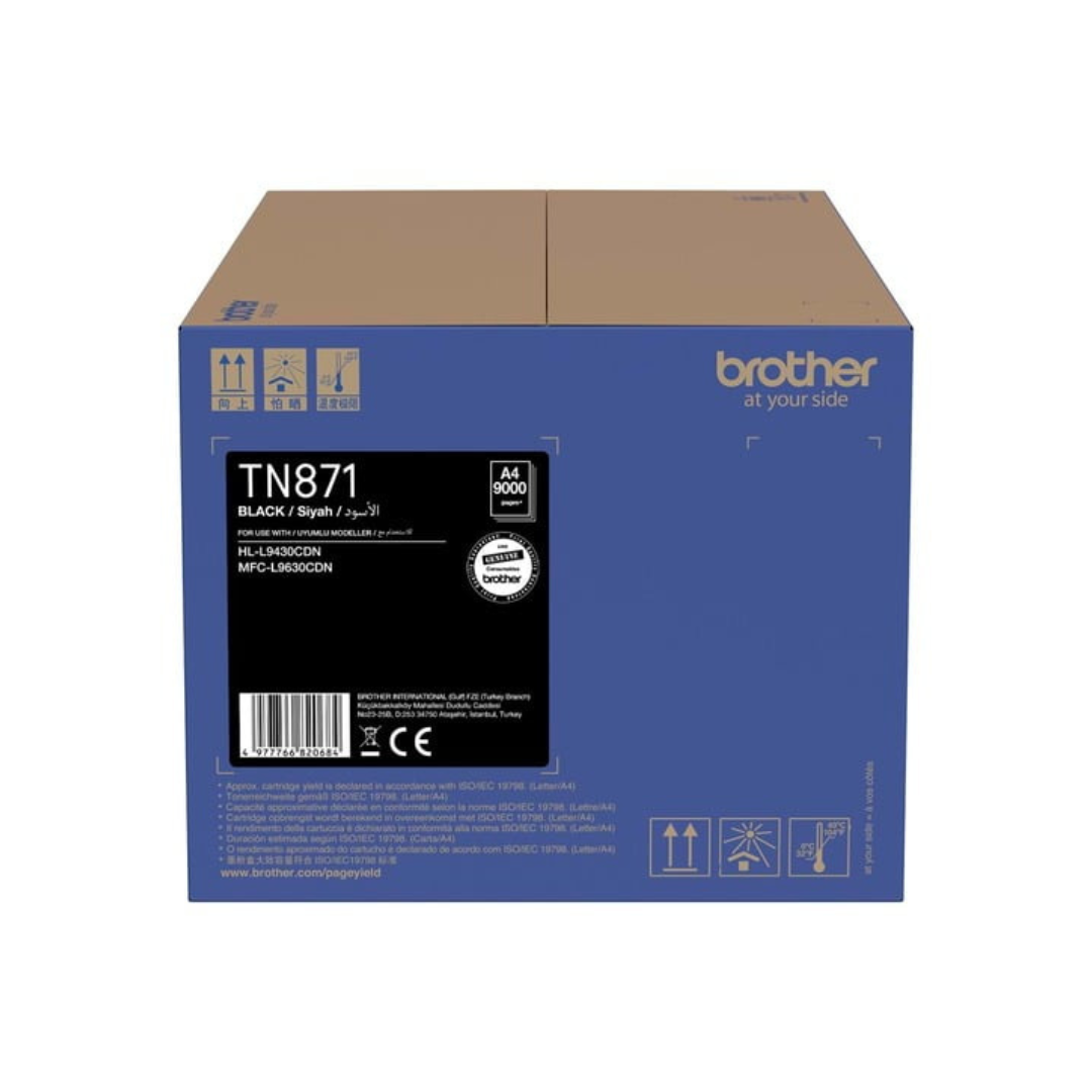 Brother TN-871 Std. Capacity Toner Cartridge for  MFC-L9630CDN and  HL-L9430CDN