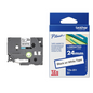 Brother Genuine Tz/Tze Black on White Laminated Tape Cartridge for Brother P-touch Label Printers