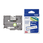 Brother Genuine Tz/Tze Black on White Laminated Tape Cartridge for Brother P-touch Label Printers