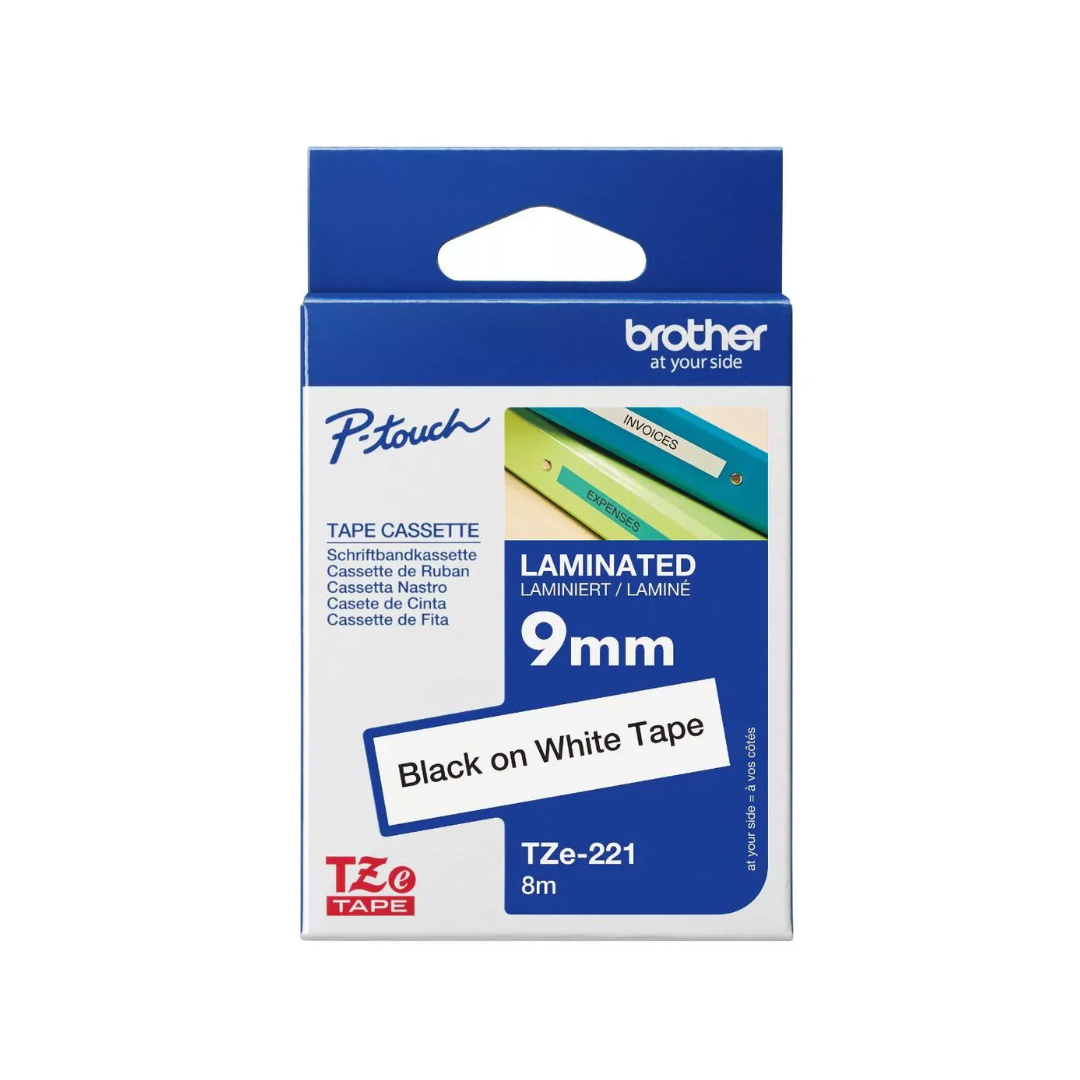 Laminated Labeling Tape for Brother P-Touch  H-110 Label Printer