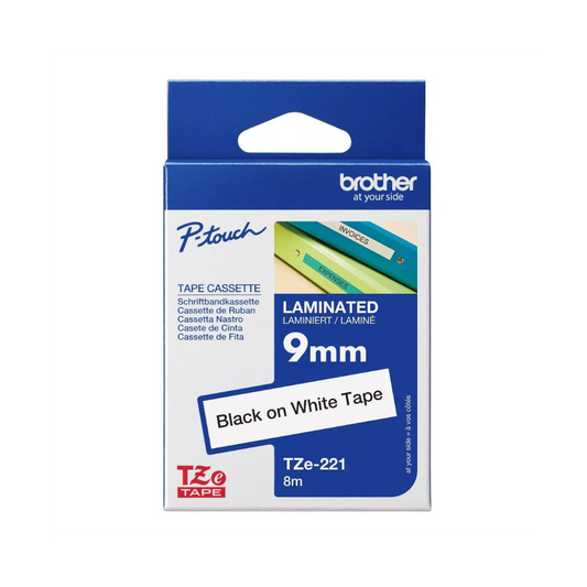 Laminated Labeling Tape for Brother P-Touch  H-110 Label Printer