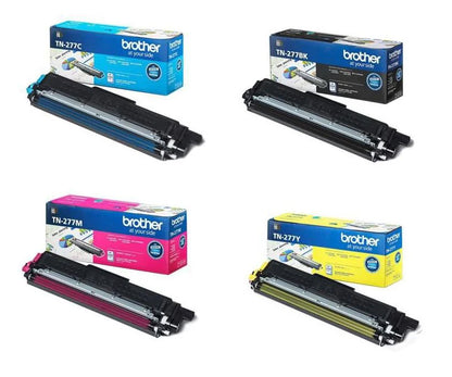 Brother TN-277 4-Color set High Capacity Toner Cartridge for HL-L3270CDW DCP-L3551CDW