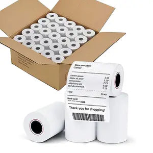 50 rolls of 110mm X 50mm Thermal Paper Rolls for Mobile POS machines, buy in Dubai, UAE