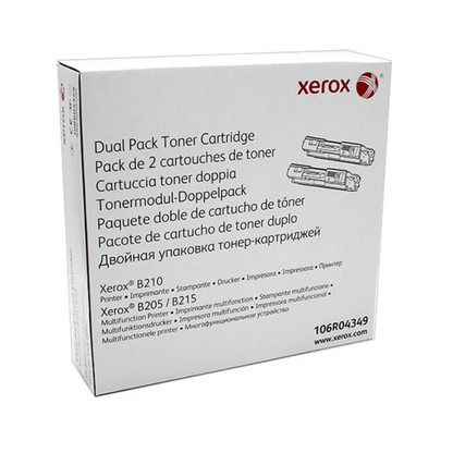 Xerox 106R04349 High Capacity Toner Cartridge for B205, B205 and B215  - 6000 pages