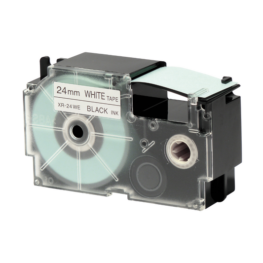 SKY 24mm x 8 meter Label Tape Cartridge for Casio  Label Printers