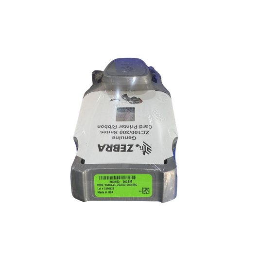 Zebra YMCKLL Ribbon 800350-563EM for ZC150 and ZC350 Series