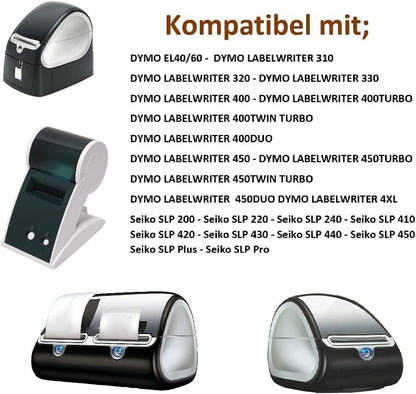 SKY 54mm x 101mm /220 Labels Large Shipping/Name Badge Roll for Dymo LW Printers A99014