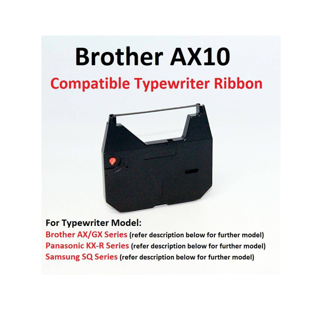 Compatible Black Typewriter Ribbon for Brother AX Panasonic KX-R Samsung SQ Olympia — Buy in Dubai 