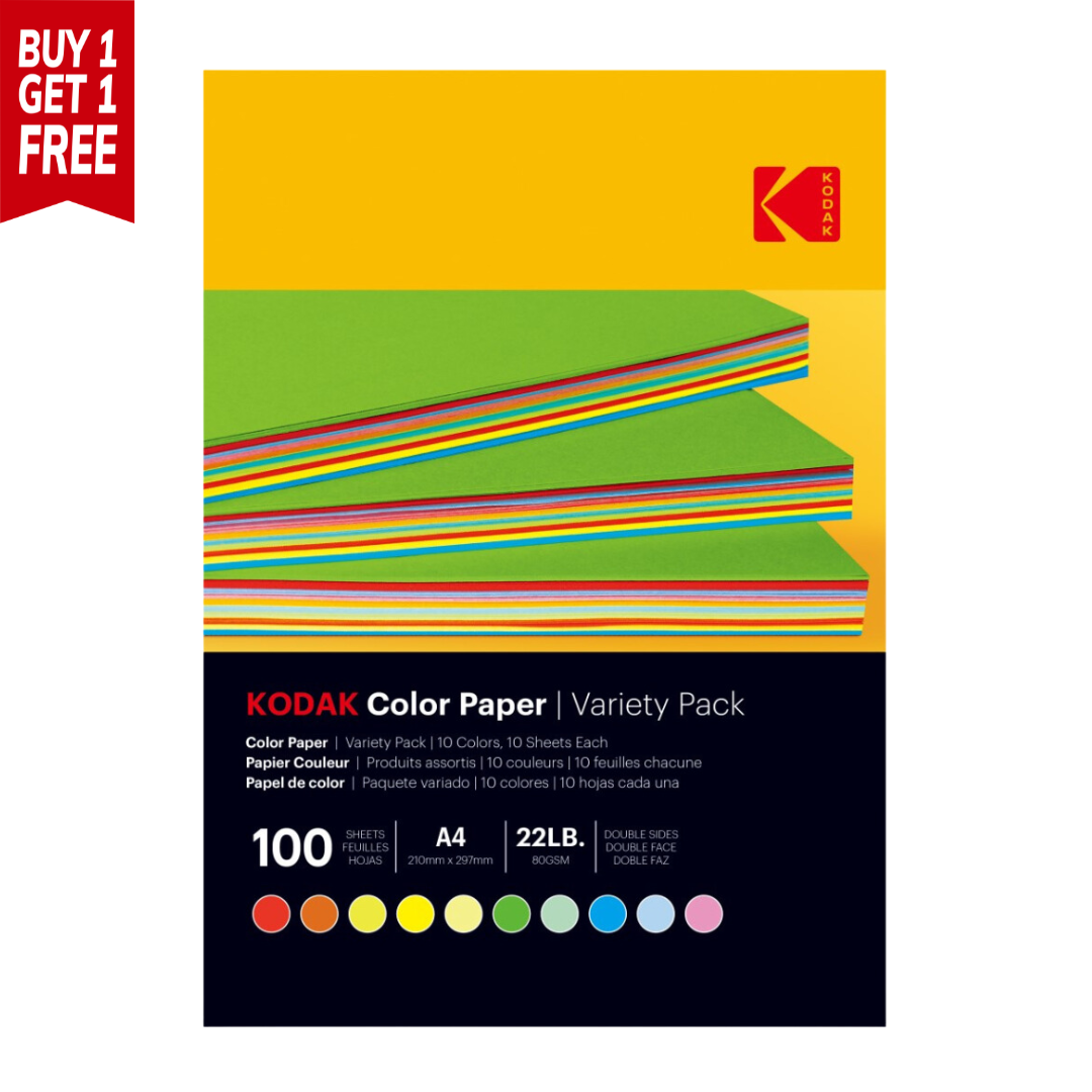 KODAK Color Paper A4 size 100 sheets