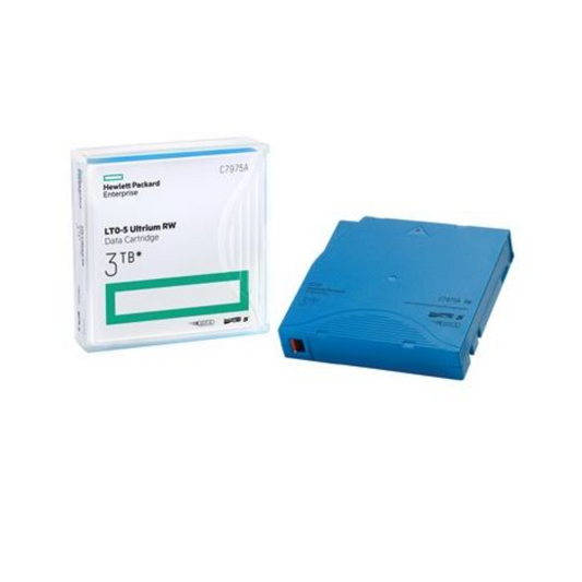 HPE C7975A LTO 5 Ultrium 3TB RW Data Cartridge