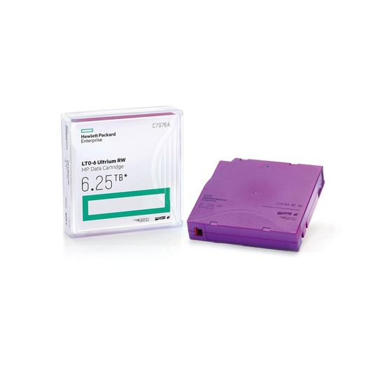 HPE  C7976A LTO-6  6.25TB Ultrium   RW Data Cartridge