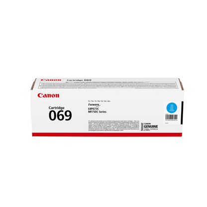 Canon 069  Cyan Toner Cartridge for i-SENSYS LBP673Cdw MF752Cdw MF754Cdw — Buy in Dubai UAE