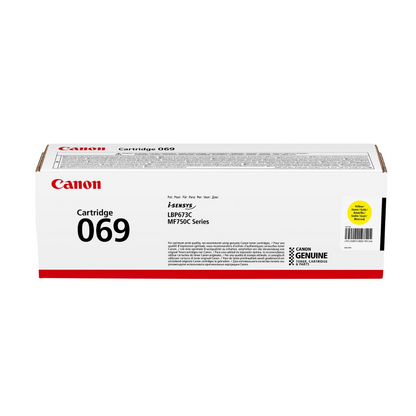 Canon 069 yellow Toner Cartridge for i-SENSYS LBP673Cdw MF752Cdw MF754Cdw — Buy in Dubai UAE