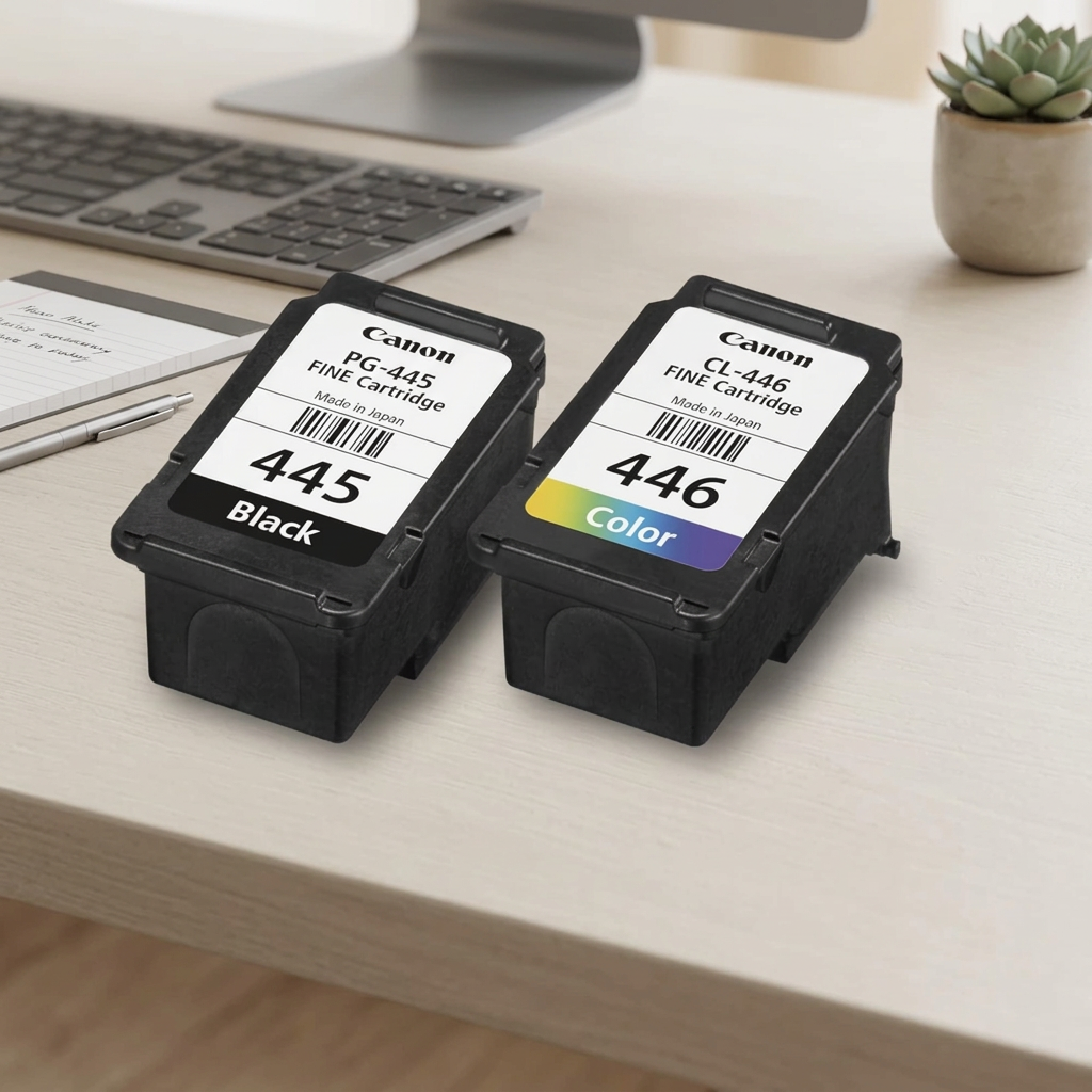 Canon  445 Black  446 Colour Ink Cartridge for PIXMA MG2540 TS3140, buy in Dubai and across the UAE
