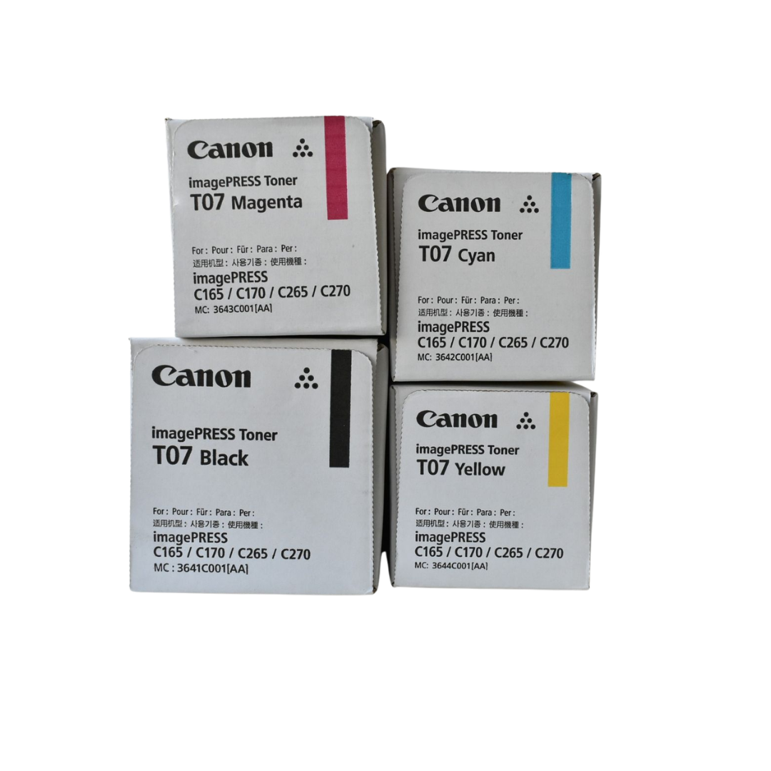 Canon T07 4-color set