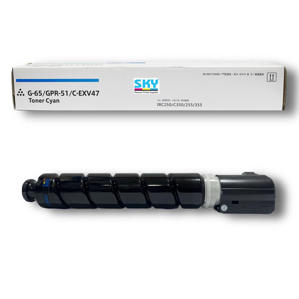 Original Toner C-EXV 47 NOIR pour Canon C250 / C255 / C350 Original Toner C-EXV 47 NOIR pour Canon C250 / C255 / C350