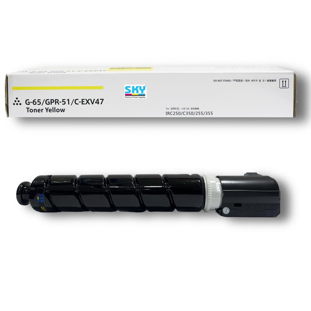 SKY CEXV47 Toner Cartridge  for Canon Image Runner  C250 C255 C350 C351 C355