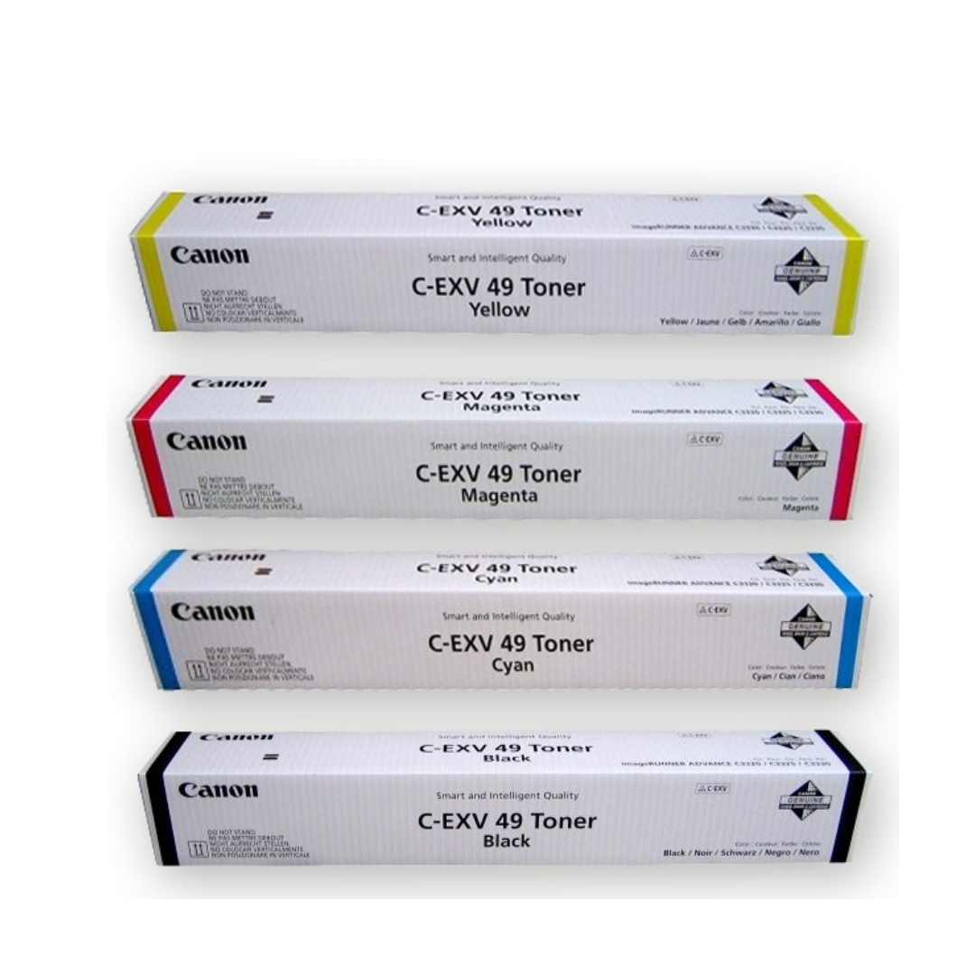 Canon CEXV49 Color Toner Cartridge  for Image Runner -  IR ADV C3320 C3325 C3330 C3520 C3525 C3530