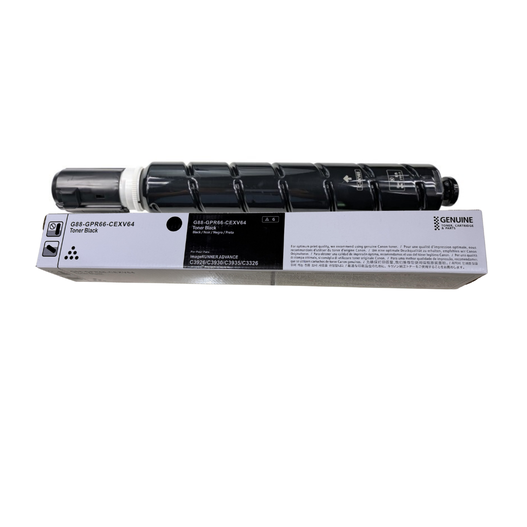 CEXV64 Compatible Toner Cartridge for IR Advance DX C 3900 Series, 3922i, 3926i, 3930i, 3935i printers.