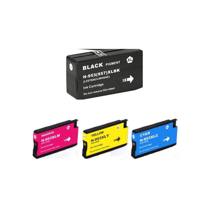 Compatible 953XL Ink Cartridge set for HP Officejet pro 7740 Wide Format All-in-One Printer