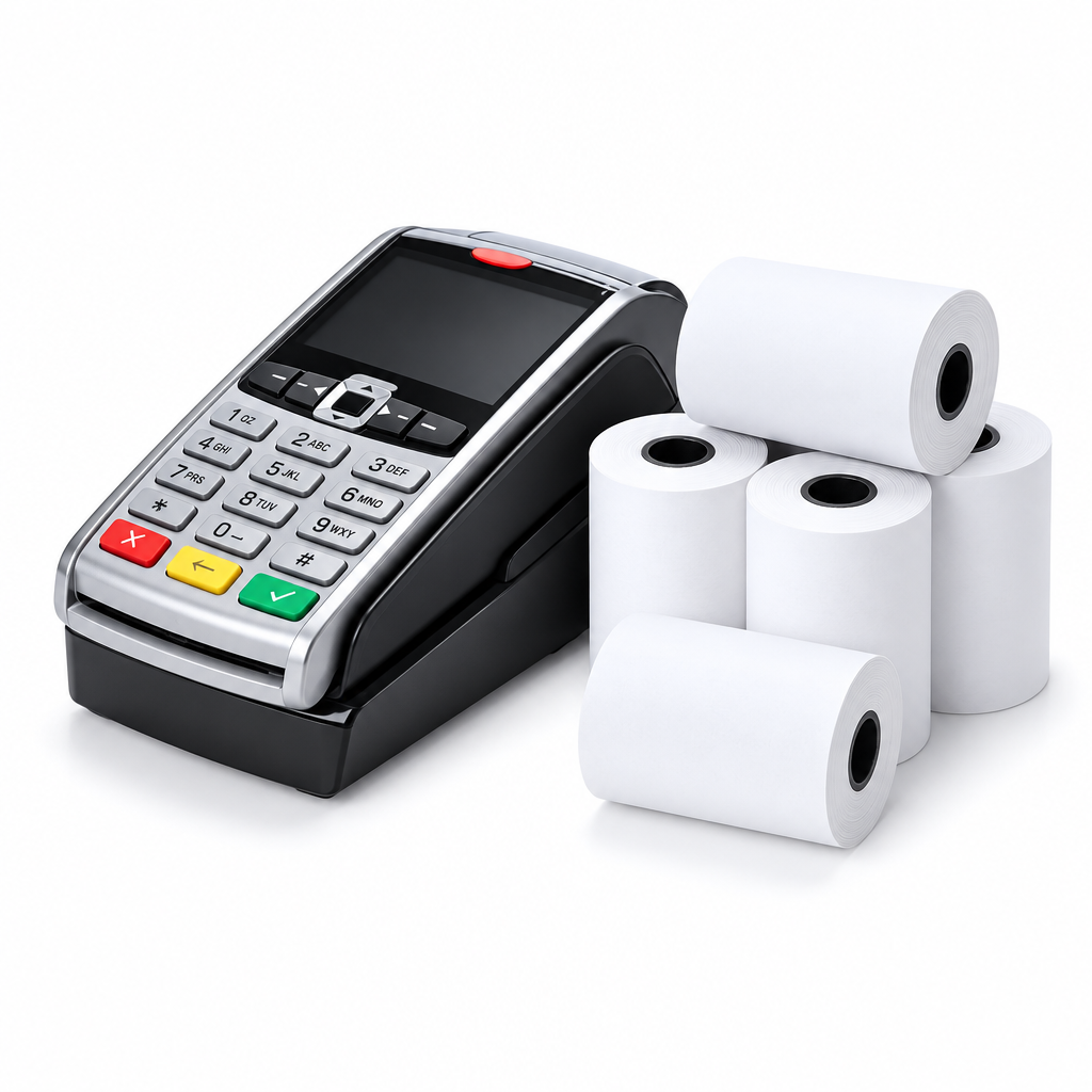 Pos Card Rol Emigo 57mm x 40m Thermal Paper Roll | for POS Printer/Card Machine | 1 ...