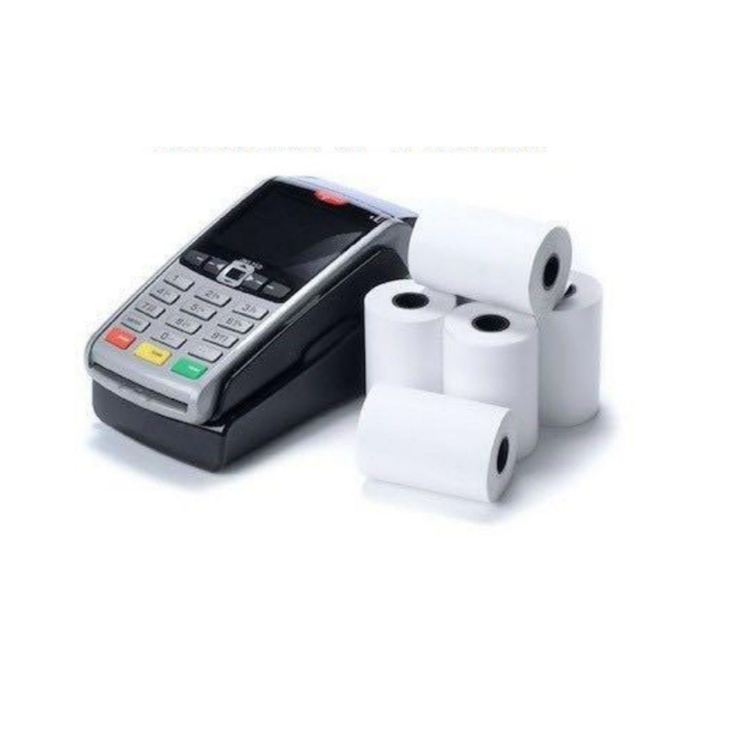 5 pcs Thermal Paper Roll for Credit Card /POS Machine 57mm x 40 meter