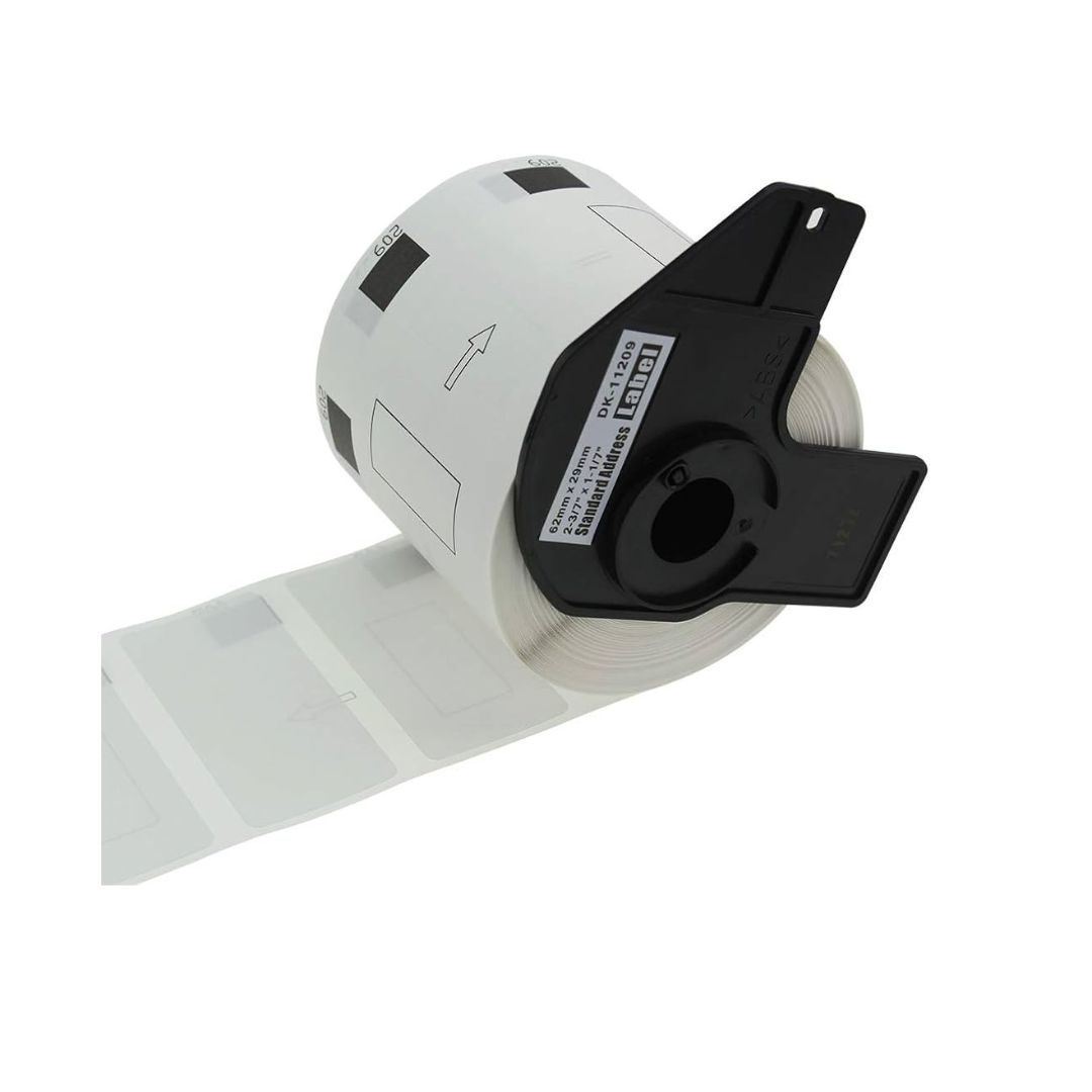 DK-11209  -29 mm x 62 mm x 800 Labels for Brother QL Series Label Printers