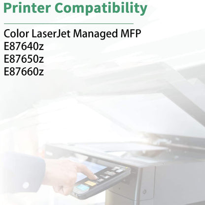 W9054MC Compatible Black Drum Unit for for  HP MFP E87640z E87650z E87660z