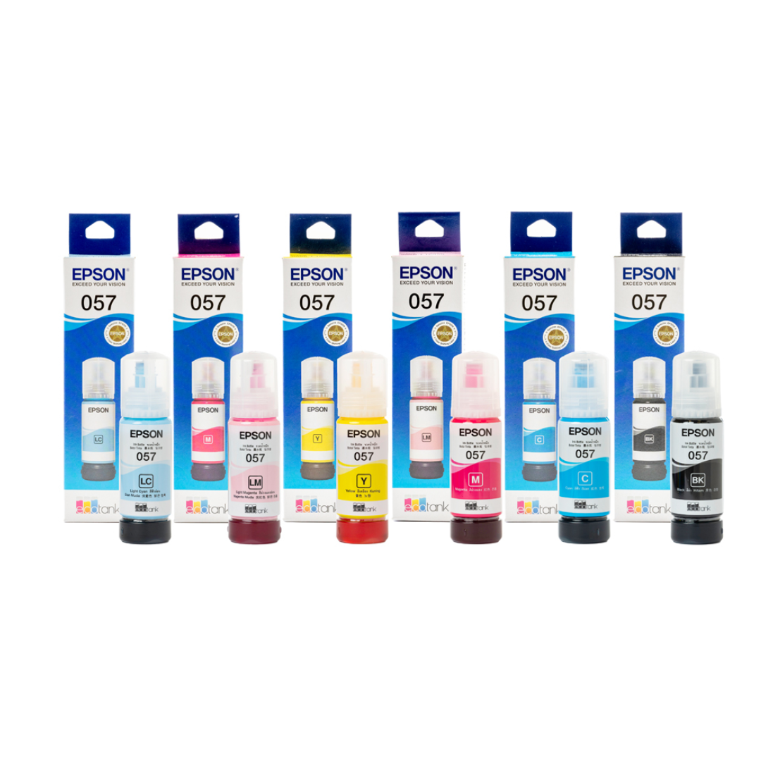 Epson 057 EcoTank Inks 6-Color set – SKYROCKUAE
