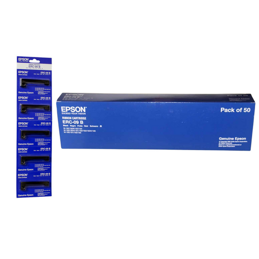 Epson ERC-09 Ribbon  Cartridge Black  50pcs