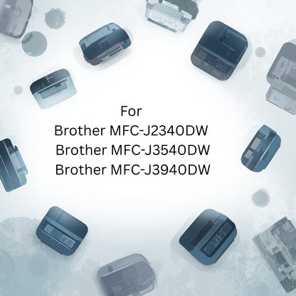 Brother LC472 4-Color Ink Cartridge Set for Brother  MFC-J2340DW Printer