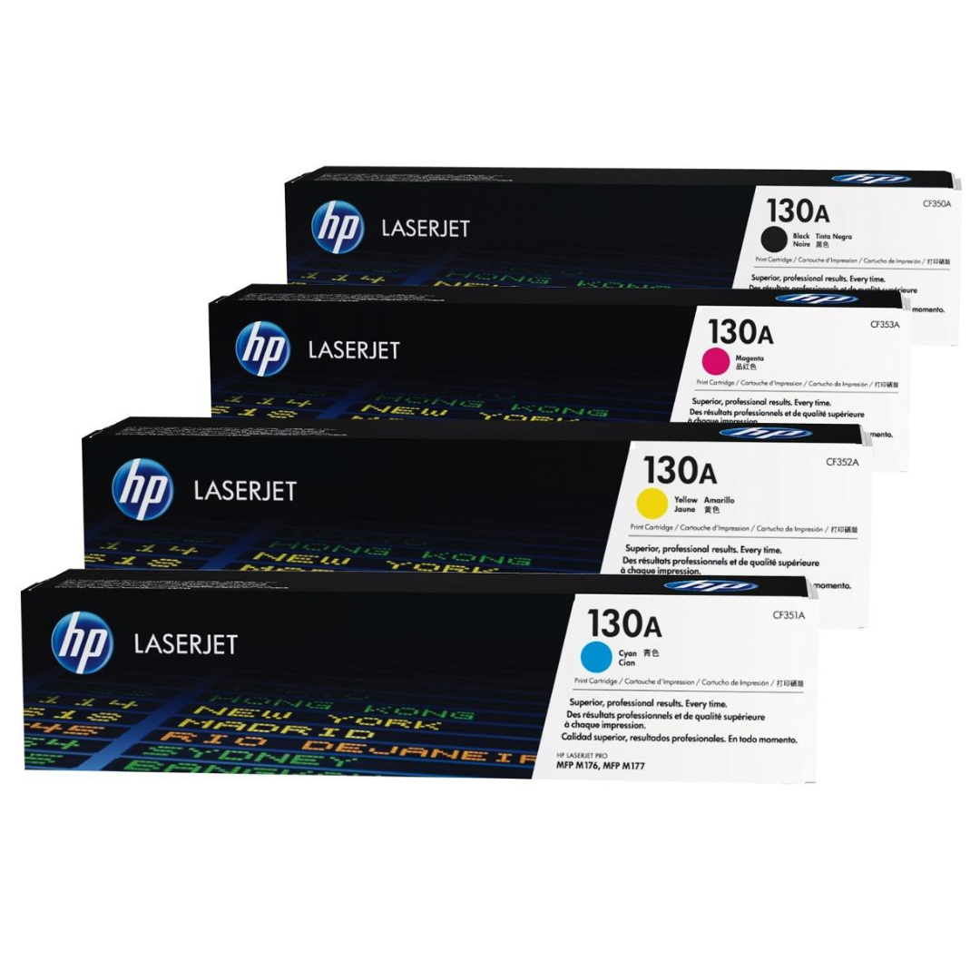 HP 130A Toner Cartridges for HP Colour LaserJet Pro MFP M176/MFP M177