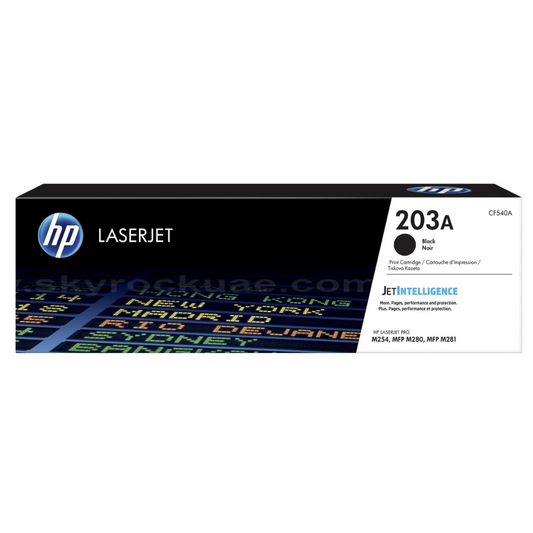 HP 203A Toner Cartridges for HP Colour LaserJet Pro M254, MFP M280 and M281