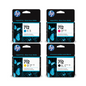 HP 712 4-Color ink set for  HP DesignJet T210 T230 T250 T630 T650